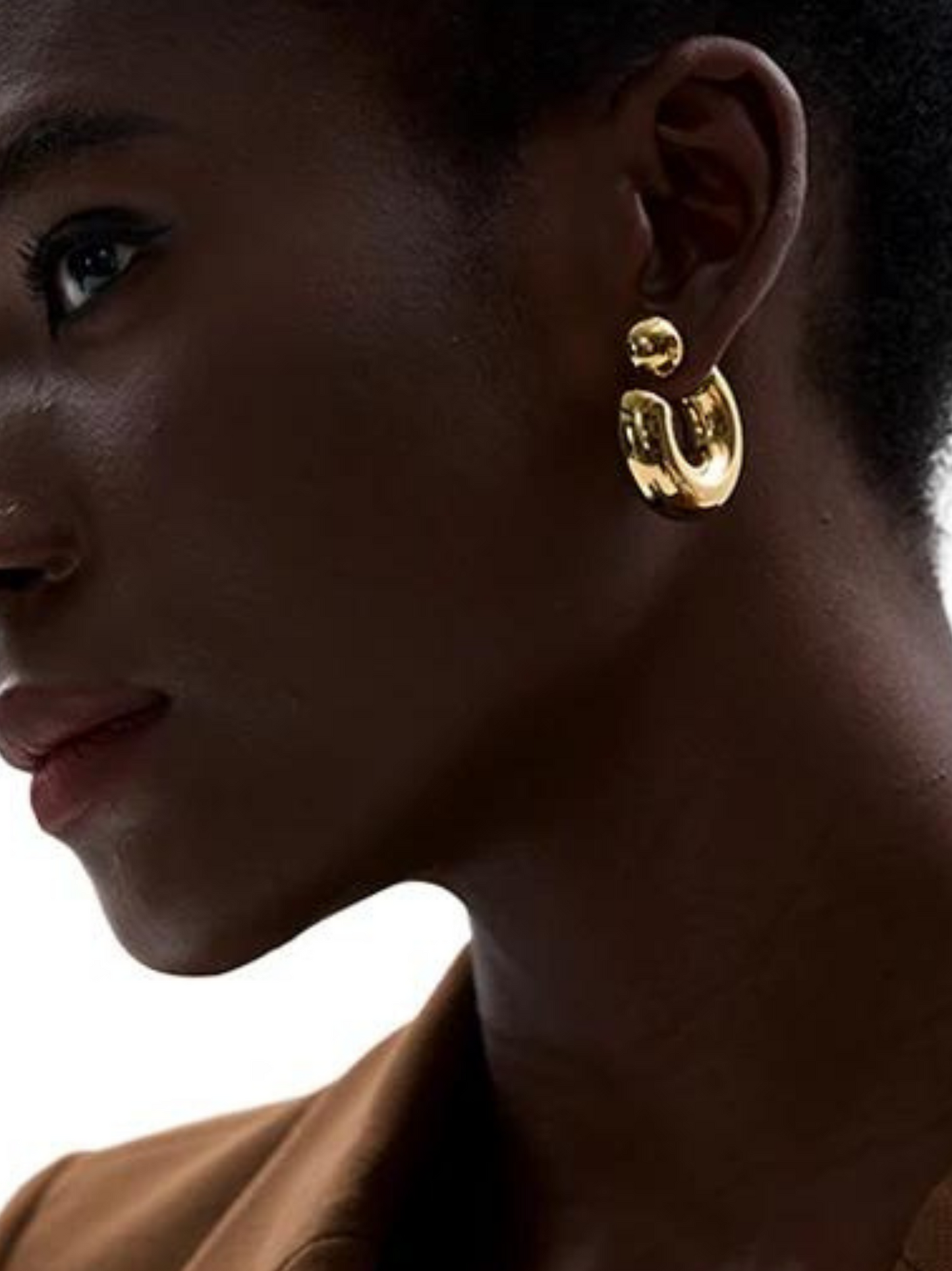 Chunky Tube Earrings