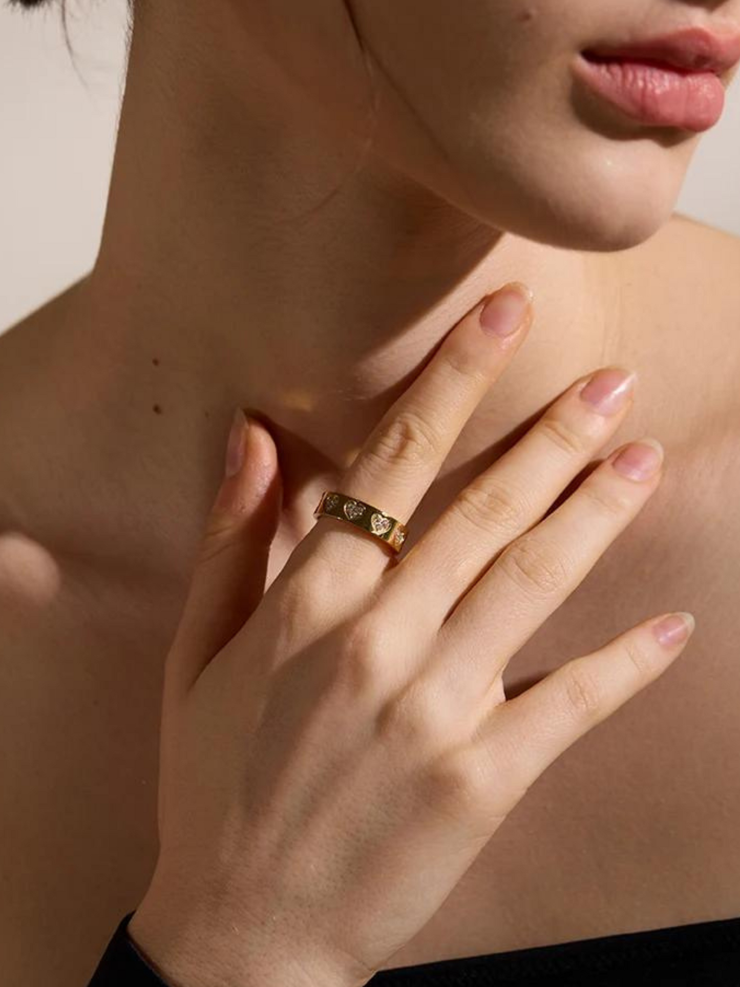Diamond Heart Ring