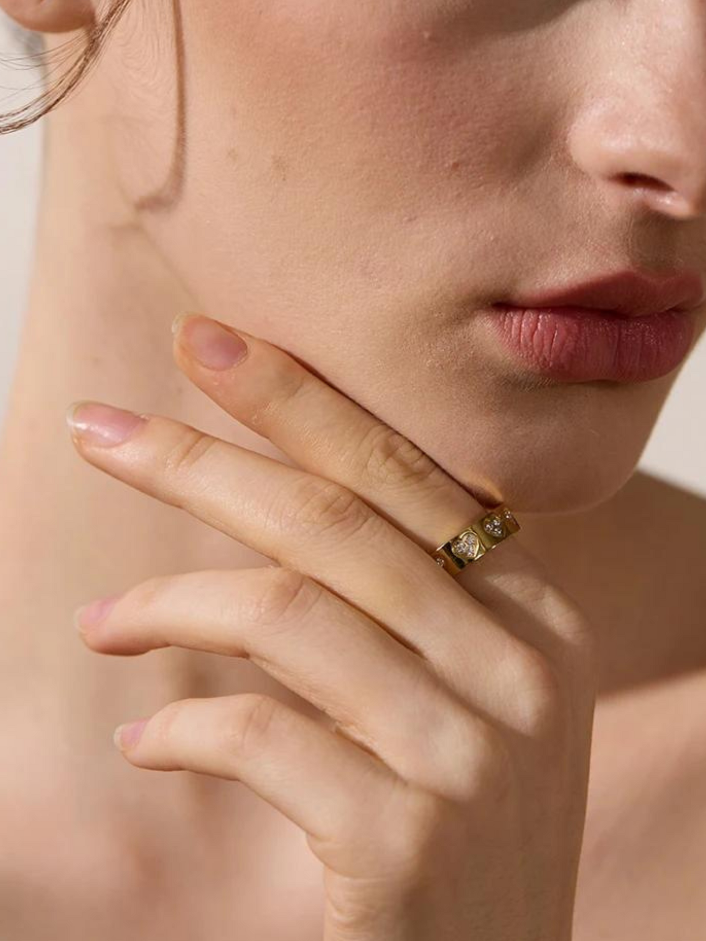 Diamond Heart Ring