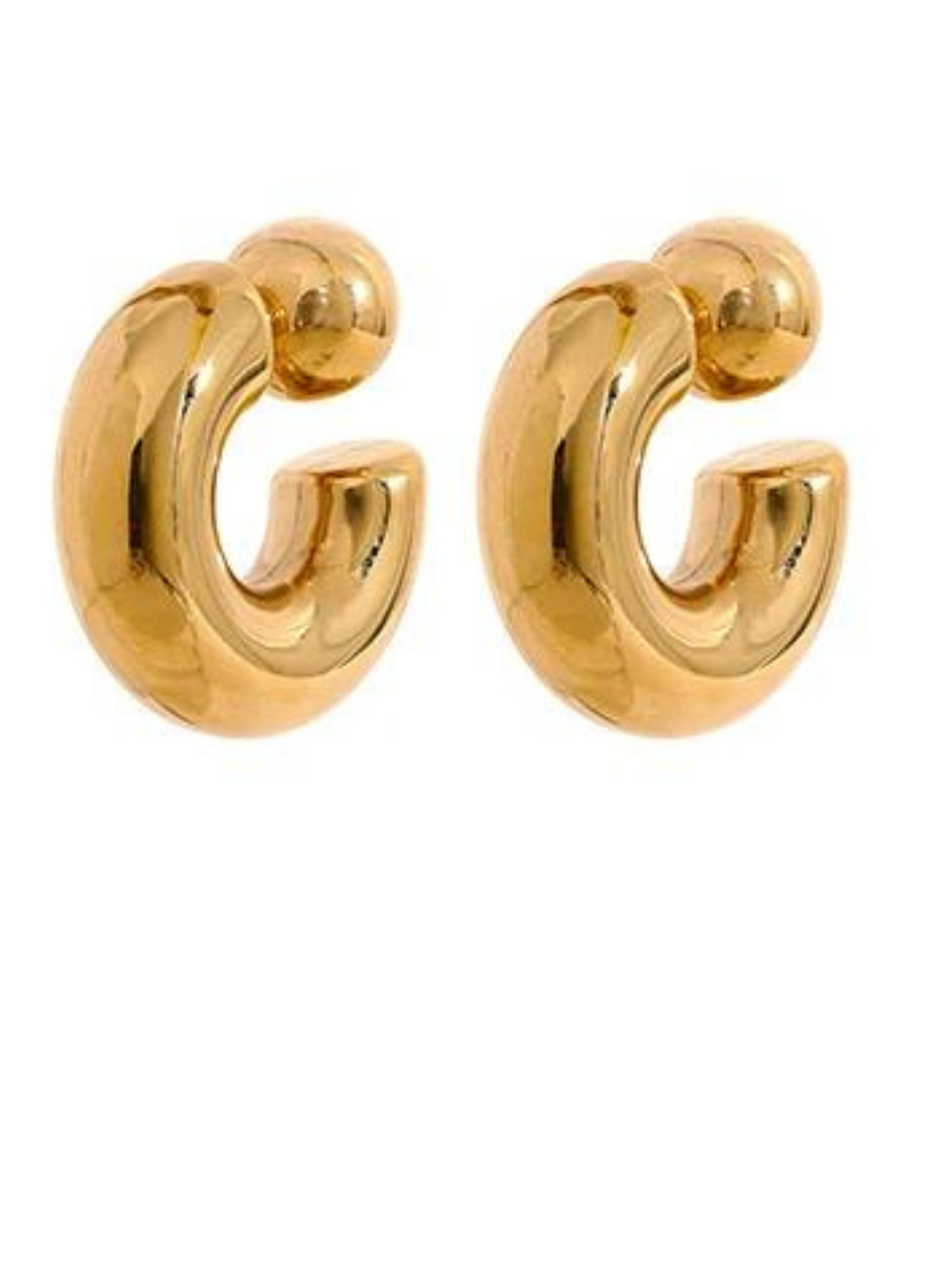 Chunky Tube Earrings