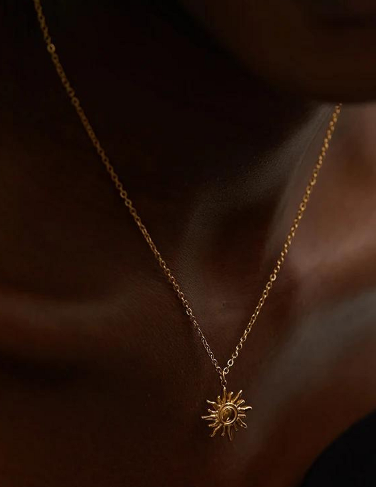 Golden Blaze Necklace