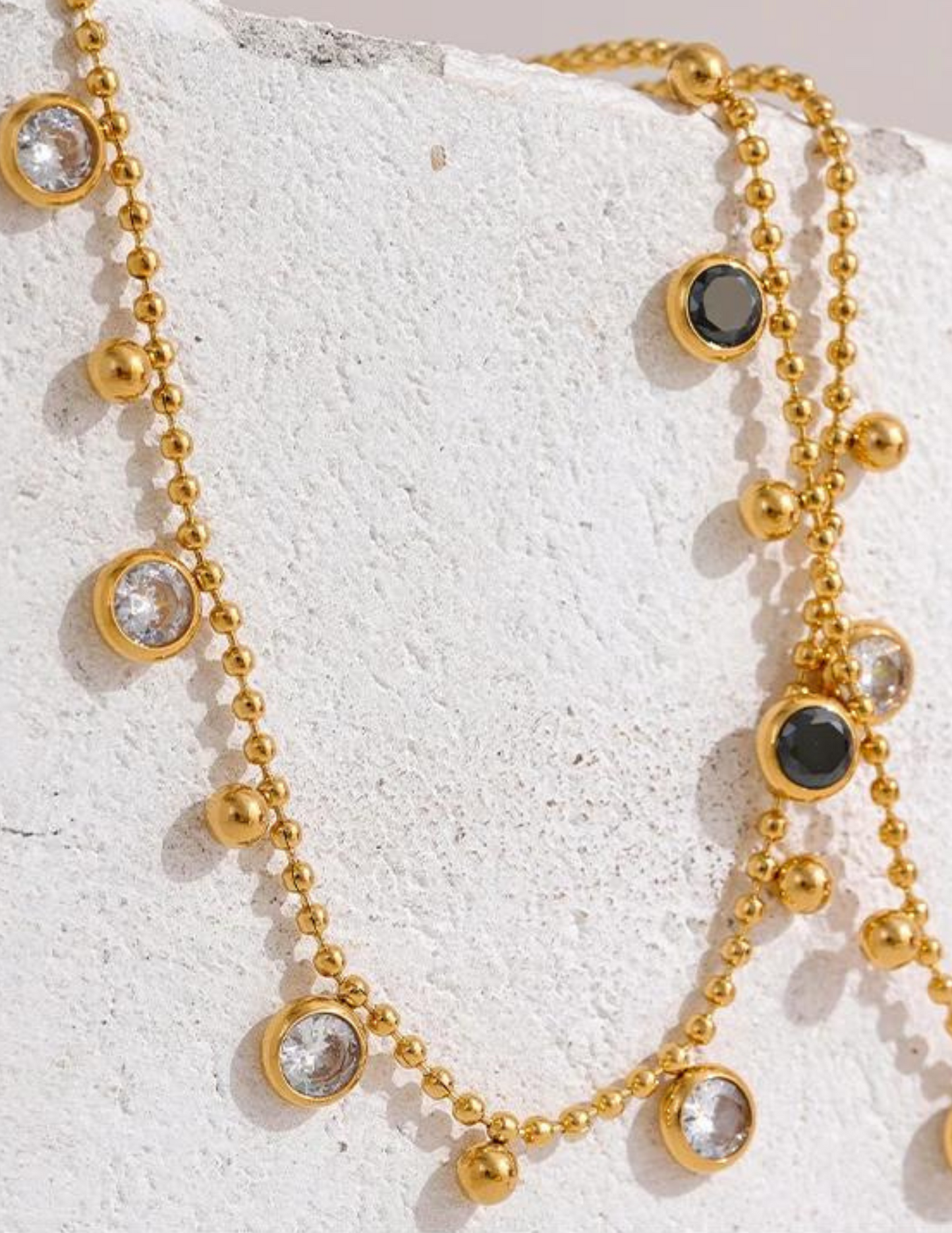 Elmas Chain and Bracelet