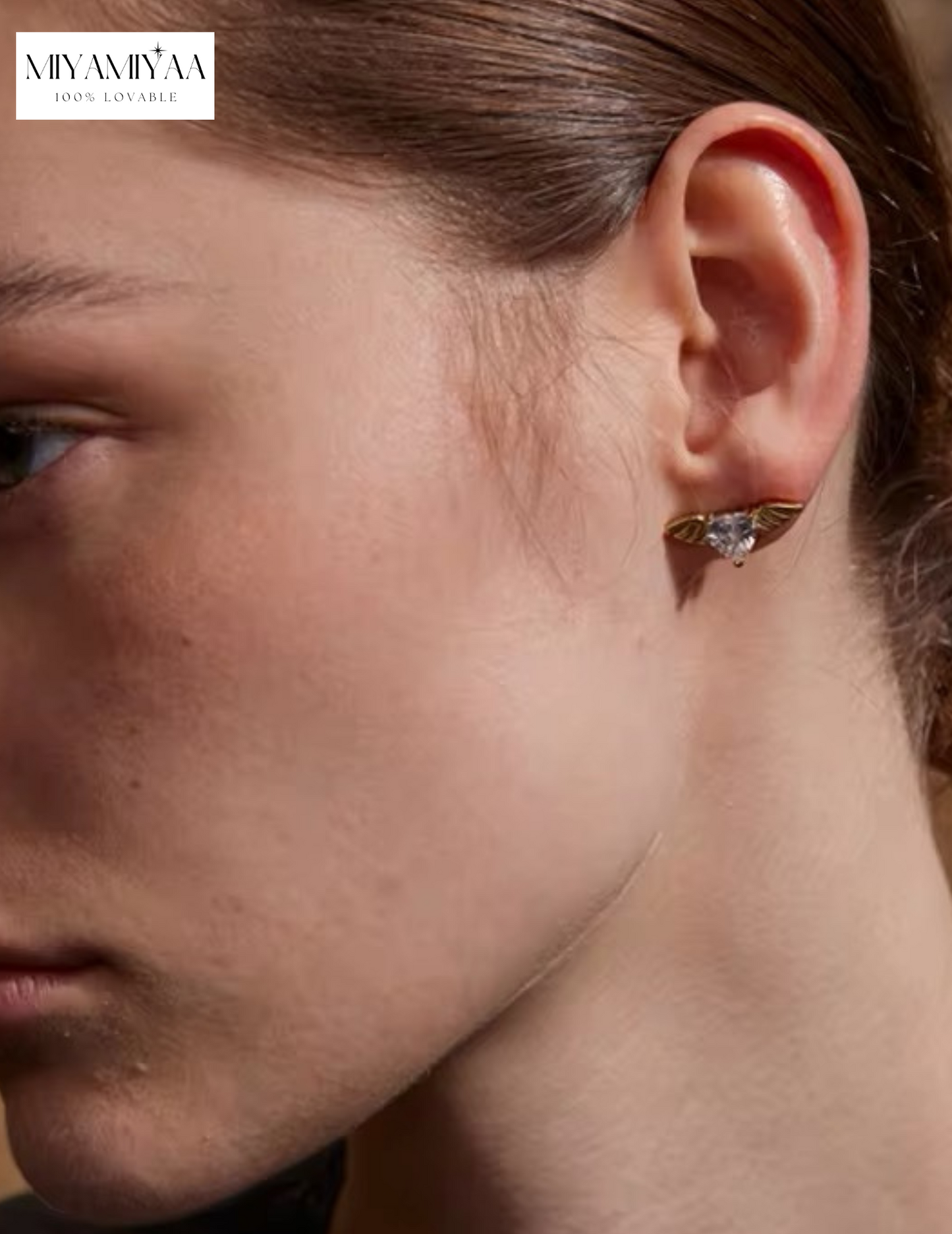 Heart Angel Earrings