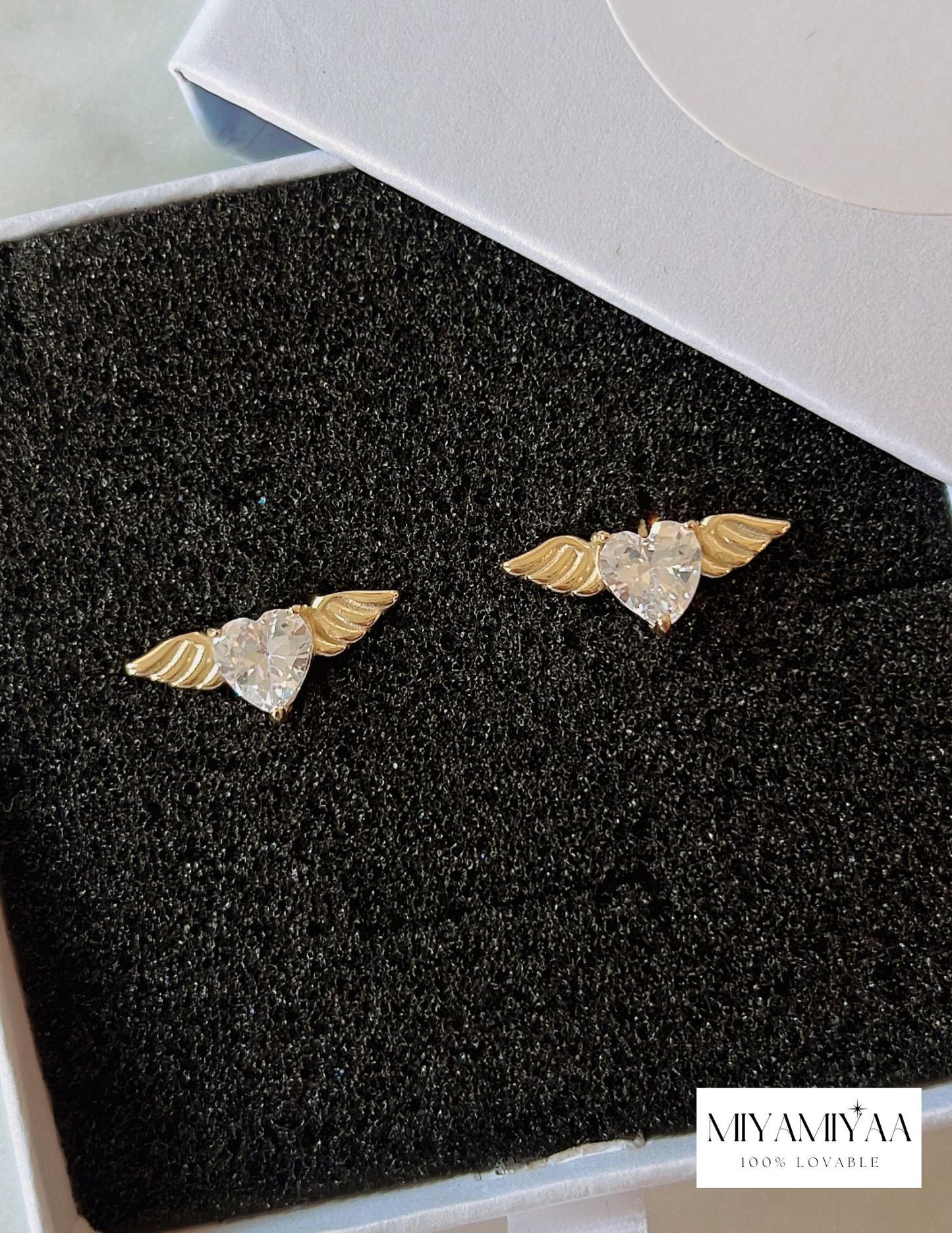 Heart Angel Earrings