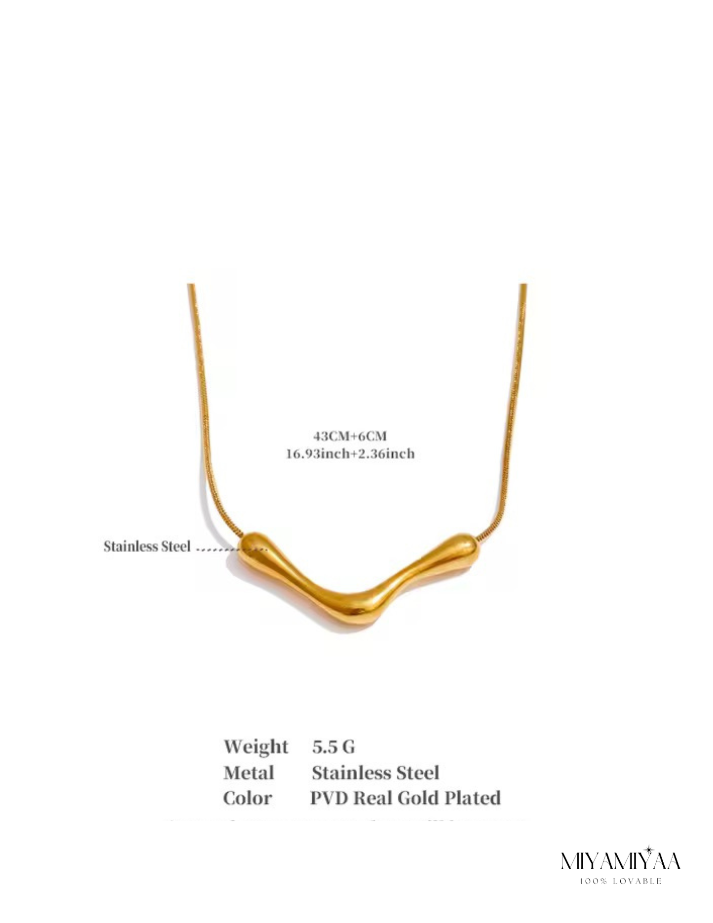 Boomerang Necklace