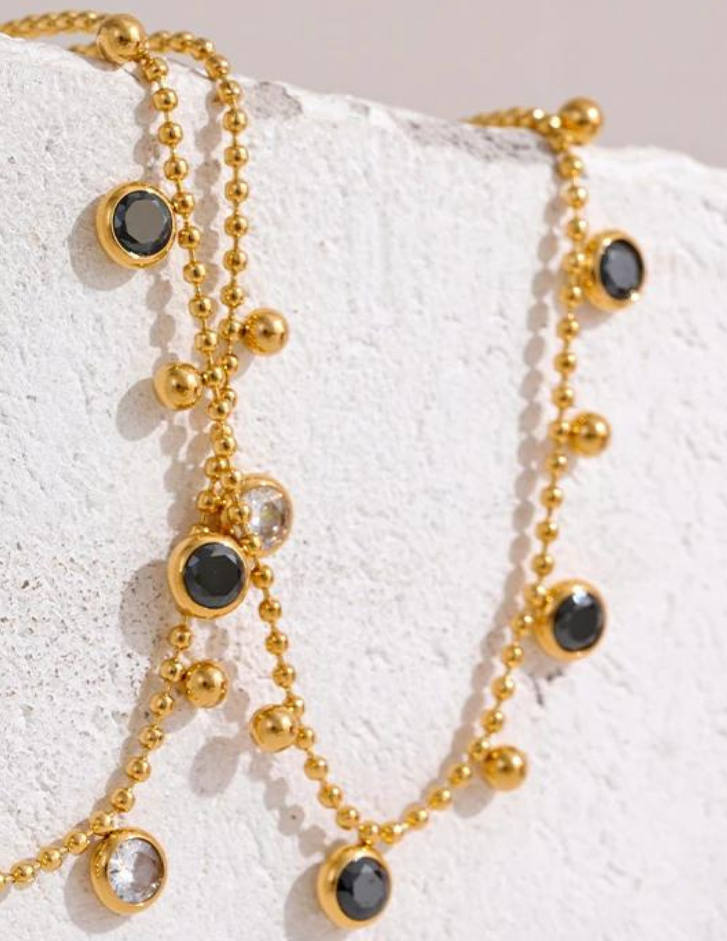 Elmas Chain and Bracelet