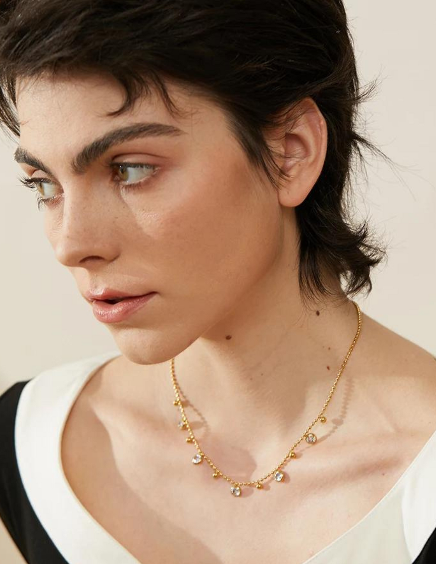 Elmas Chain and Bracelet