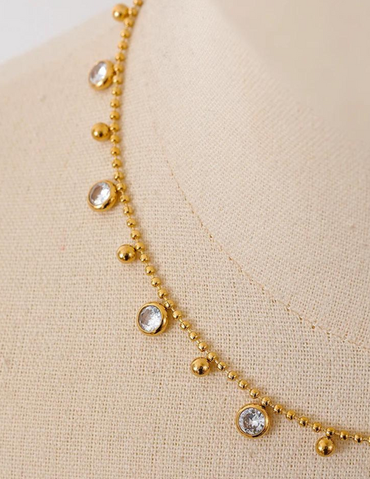Elmas Chain and Bracelet