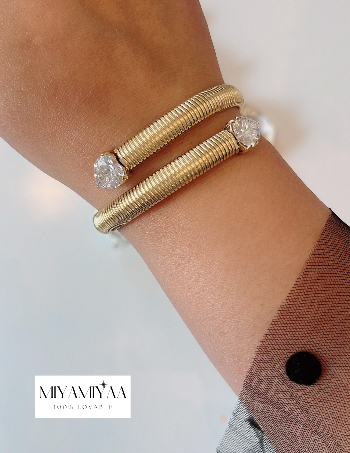 Twisted Love Bangle