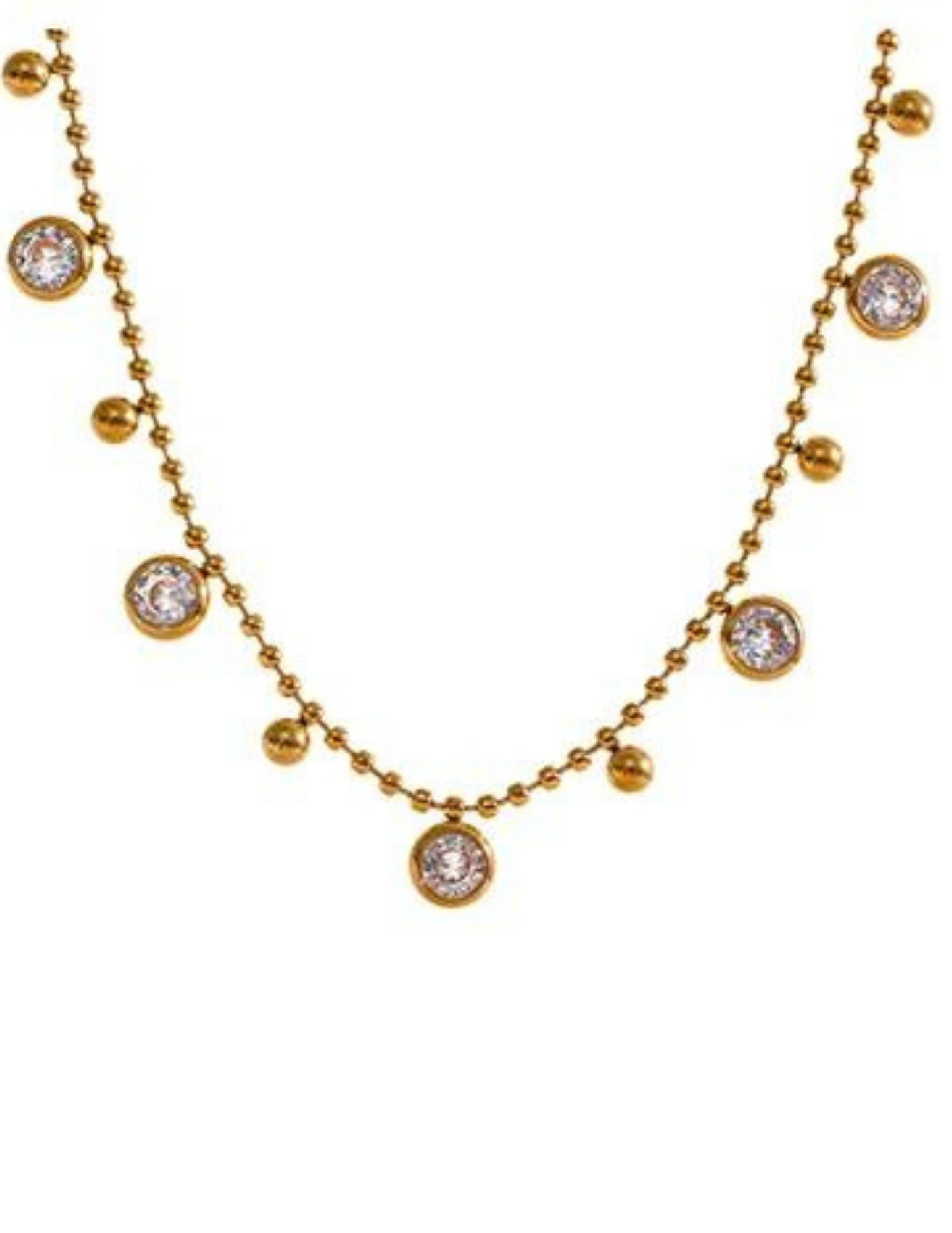 Elmas Chain and Bracelet