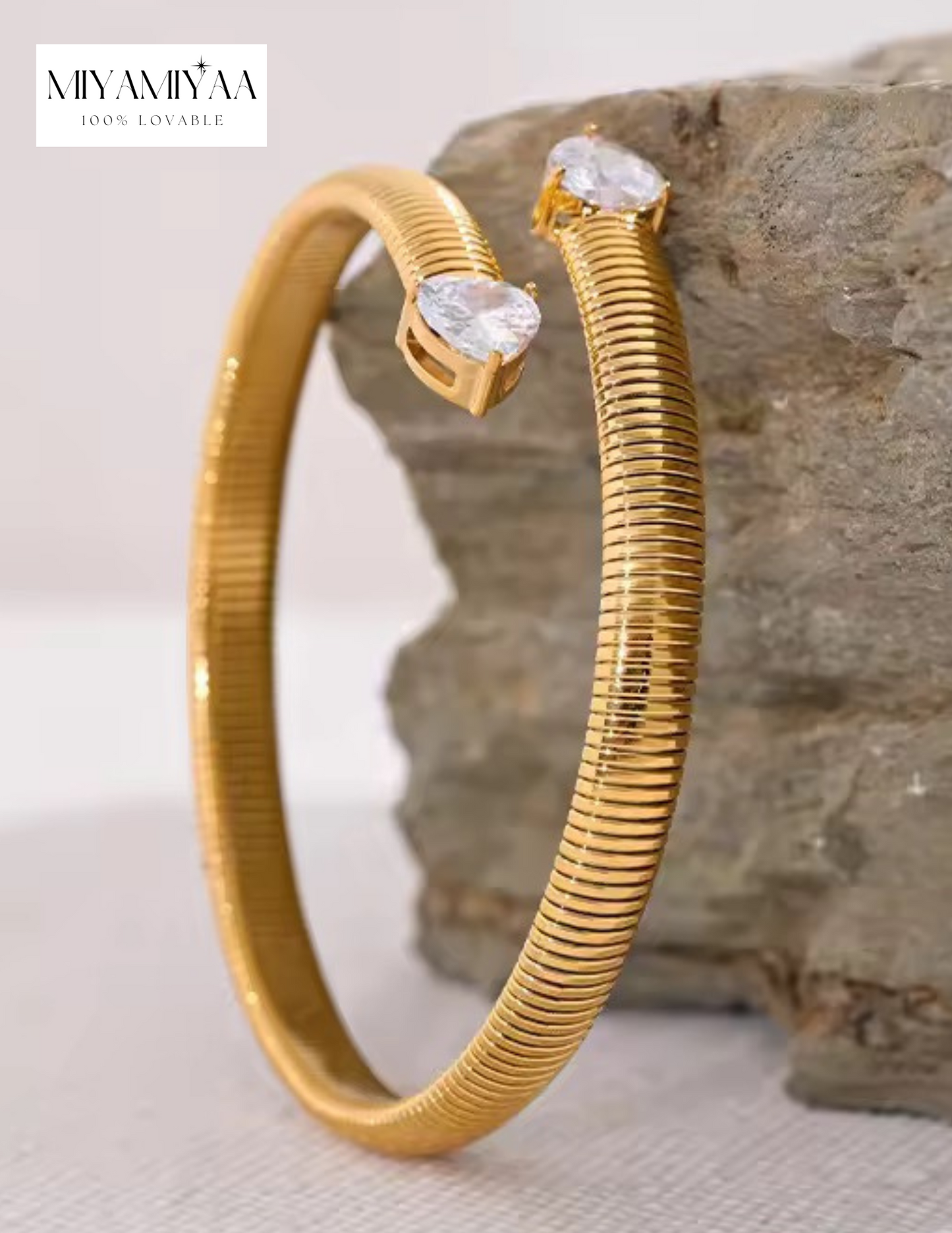 Twisted Love Bangle