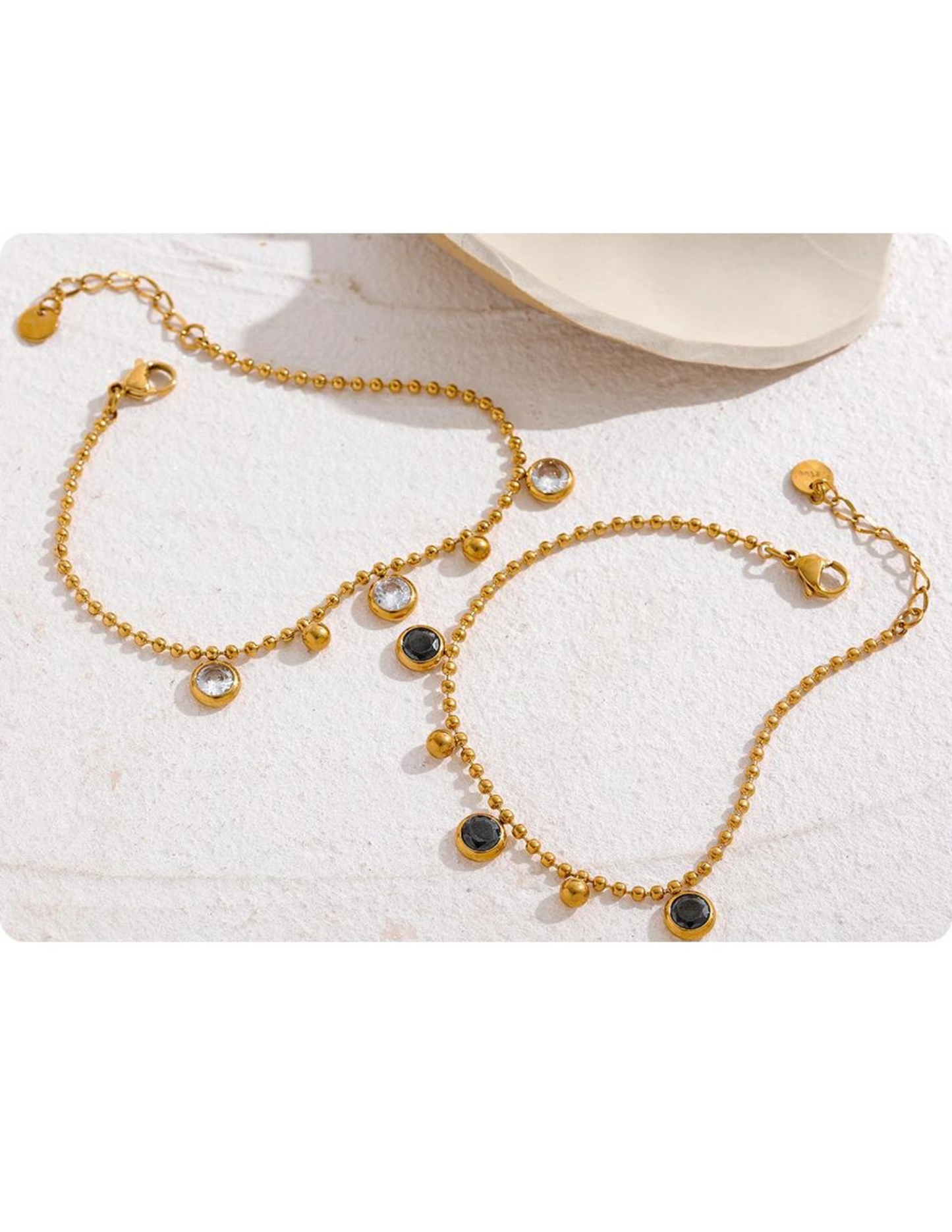 Elmas Chain and Bracelet