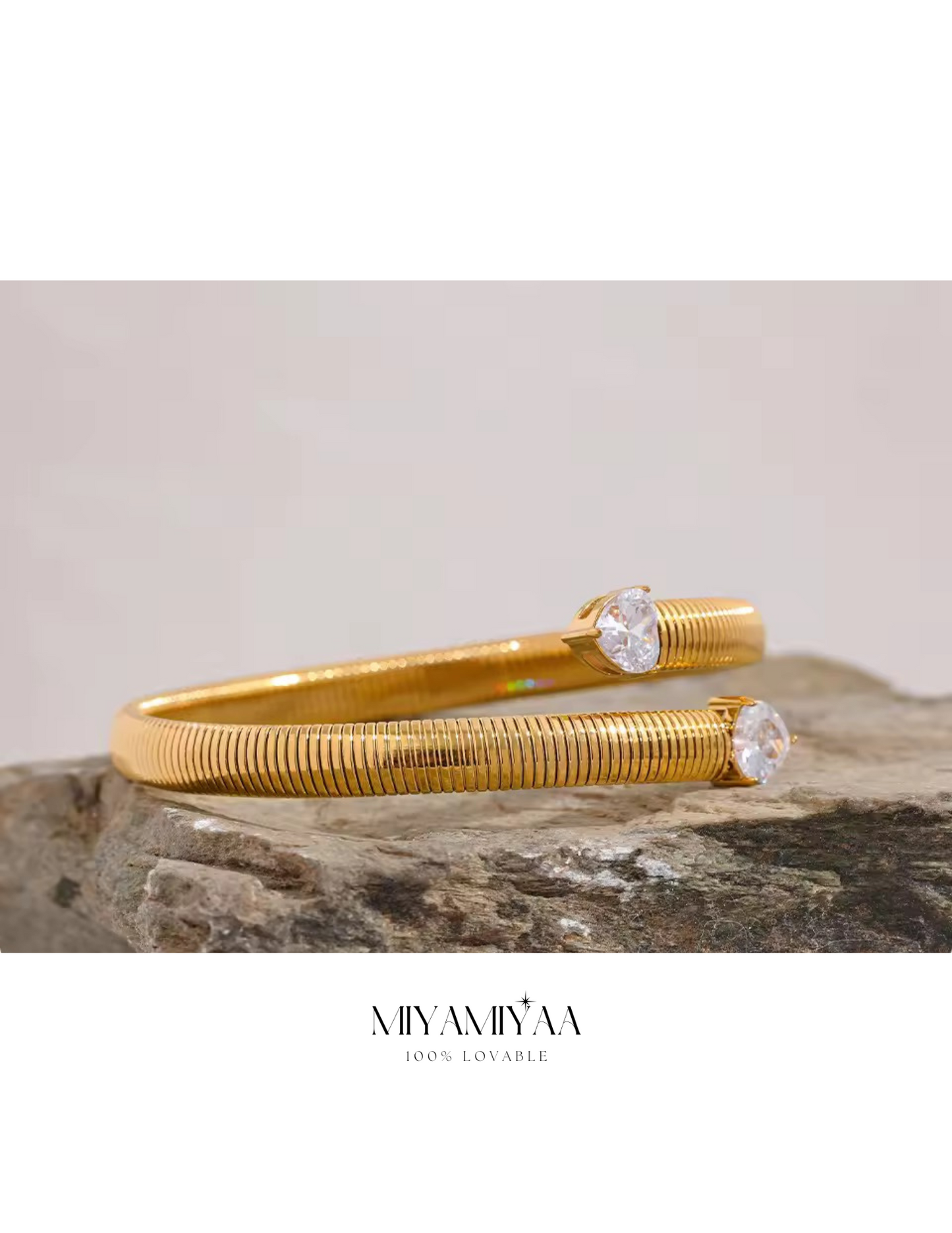 Twisted Love Bangle