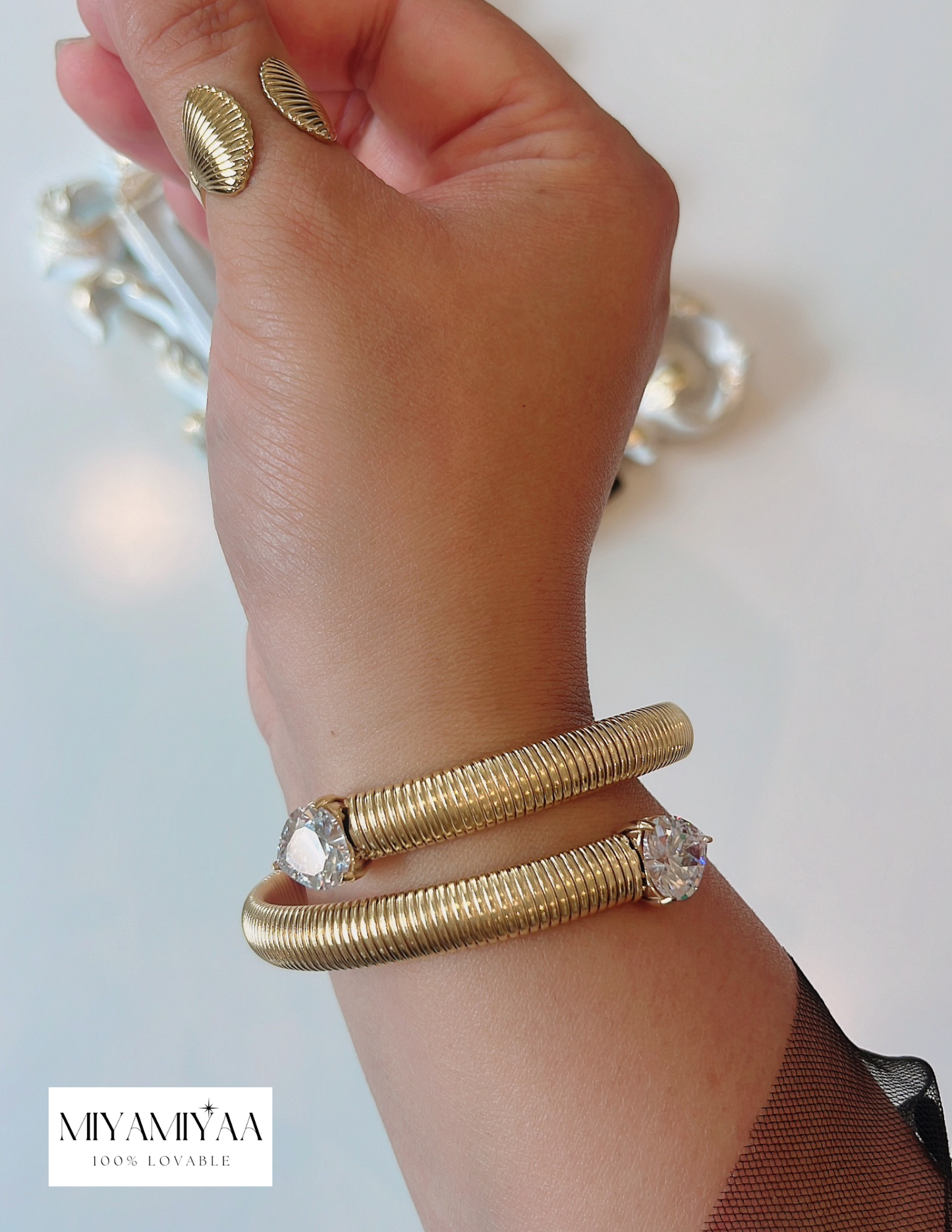 Twisted Love Bangle